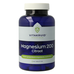 Vitakruid Magnesium 200 citraat 90 Tabletten