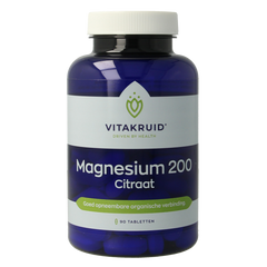 Vitakruid Magnesium 200 citraat 90.00 Tabletten