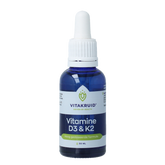 Vitakruid Vitamine D3 & K2 (MenaQ7) met druppelpipet 30.00 Milliliter