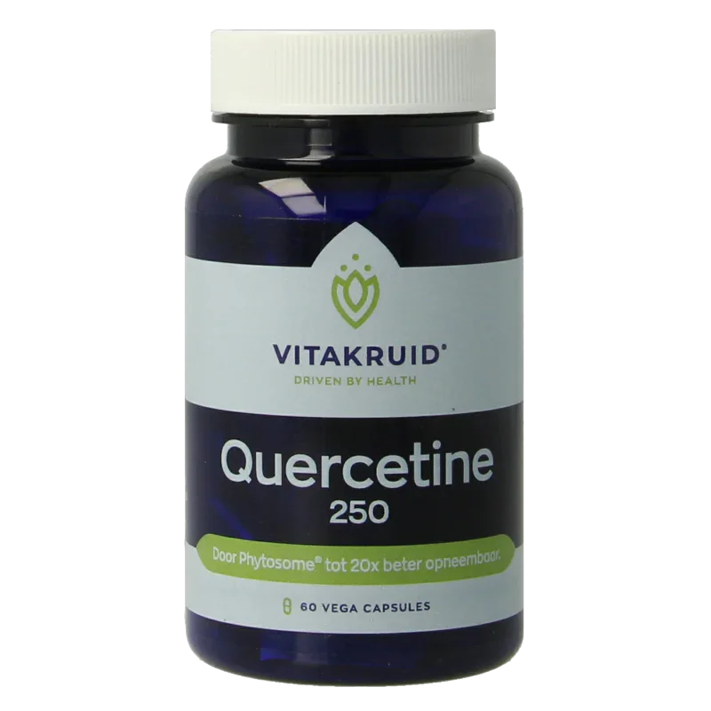 Vitakruid Quercetine 250 Quercefit Phytosome-technologie 60 Vegetarische capsules