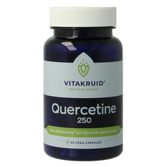 Vitakruid Quercetine 250 Quercefit Phytosome-technologie 60 Vegetarische capsules