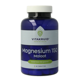 Vitakruid Magnesium 150 Malaat met Vitamine B6 (P-5-P) 90 Tabletten