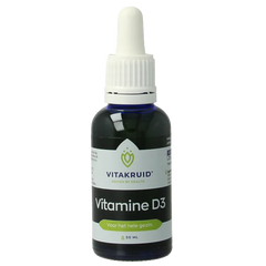 Vitakruid Vitamine D3 druppels 5 mcg / 200 IE per druppel 30 Milliliter