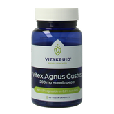 Vitakruid Vitex agnus castus 200mg monnikspeper 60 Vegetarische capsules