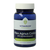 Vitakruid Vitex agnus castus 200mg monnikspeper 60 Vegetarische capsules