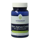 Vitakruid Vitex agnus castus 200mg monnikspeper 60.00 Vegetarische capsules
