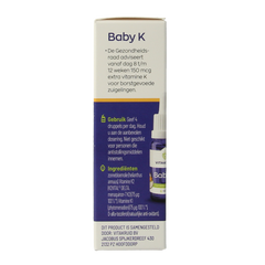 Vitakruid Vitamine K & D baby druppels 10ml 20 Milliliter