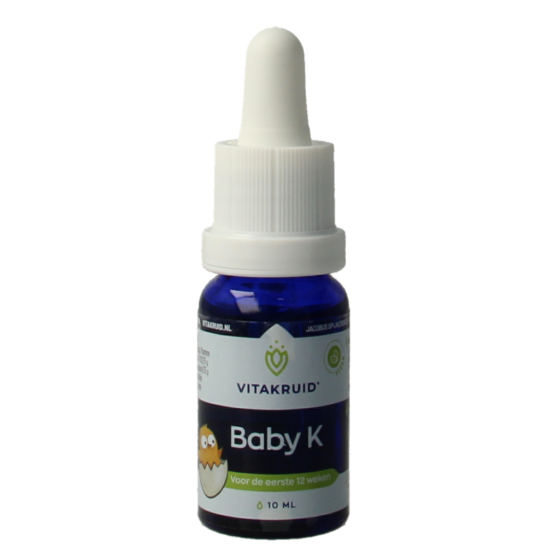 Vitakruid Vitamine K baby druppels 10.00 Milliliter