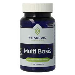 Vitakruid Multi Basis met natuurlijke vormen 30 Tabletten