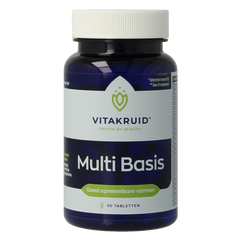Vitakruid Multi Basis met natuurlijke vormen 30.00 Tabletten