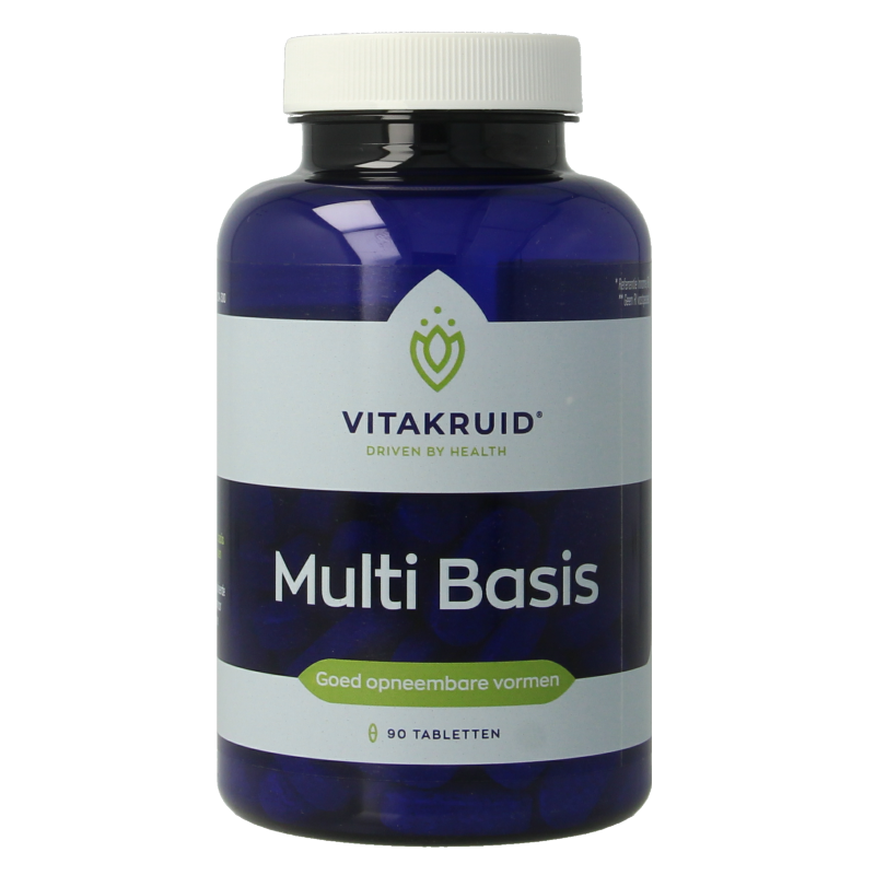 Vitakruid Multi Basis met natuurlijke vormen 90 Tabletten