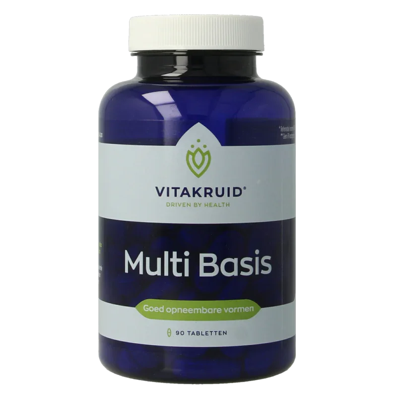 Vitakruid Multi Basis met natuurlijke vormen 90 Tabletten