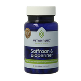 Vitakruid Saffraan 28 mg (Affron) & Bioperine 60.00 Vegetarische capsules