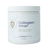 Vitakruid Collageen Solugel poeder met vitamine C & D 250 Gram