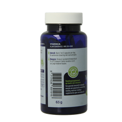 Vitakruid Vegan omega 3 1000 triglyceriden 300 DHA 100 EPA 60 Softgels