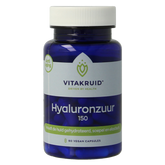 Vitakruid Hyaluronzuur 150 HyaMax met vitamine C Anti-Aging 60 Vegetarische capsules
