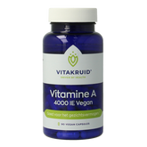 Vitakruid Vitamine A Retinol Acetaat 4000 IE Vegan 90 Vegetarische capsules