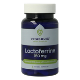 Vitakruid Lactoferrine 150 mg minimaal 95% puur + Vitamine C 60 Vegetarische capsules