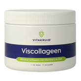Vitakruid Viscollageen 99% puur collageen vitamine C & zink 130 Gram
