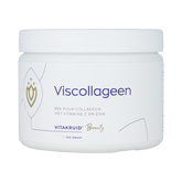 Vitakruid Viscollageen 99% puur collageen vitamine C & zink 130.00 Gram