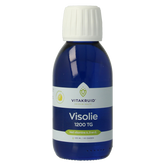 Vitakruid Visolie 1200 Vloeibaar Triglyceriden met A, D & E 125 Milliliter
