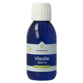 Vitakruid Visolie 1200 Vloeibaar Triglyceriden met A, D & E 125 Milliliter