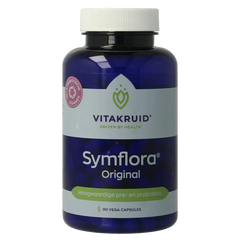 Vitakruid Symflora Original Pre- en Probiotica 8 stammen 90 Vegetarische capsules