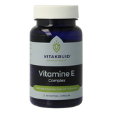 Vitakruid Vitamine E Complex 8 tocoferolen en -trienolen 60.00 Softgels