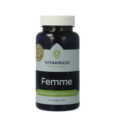 Vitakruid Femme Hormoonsupport oa Maca & Saffraan 90.00 Tabletten