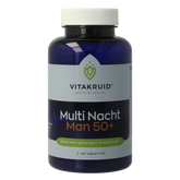 Vitakruid Multi Nacht Man 50+ 100% Vegan 90 Tabletten