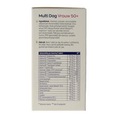 Vitakruid Multi dag & nacht vrouw 50+ 2 x 30 tabletten 60 Tabletten