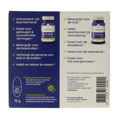 Vitakruid Multi dag & nacht vrouw 50+ 2 x 30 tabletten 60 Tabletten