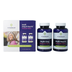 Vitakruid Multi Dag & Nacht Vrouw 50+ 2 x 90 180 Tabletten