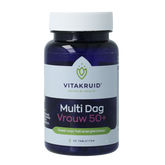 Vitakruid Multi Dag Vrouw 50+ 100% Vegan 30 Tabletten