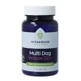 Vitakruid Multi Dag Vrouw 50+ 100% Vegan 30.00 Tabletten