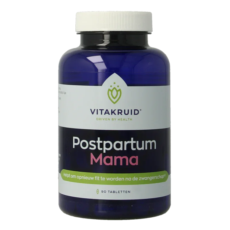 Vitakruid Postpartum Mama oa Fenegriek, Shatavari & Choline 90 Tabletten