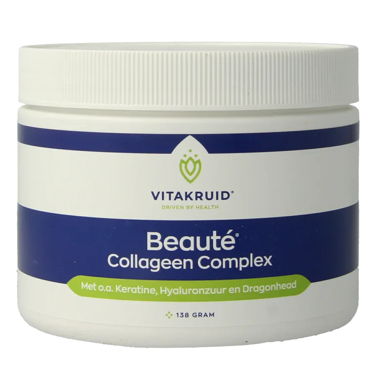 Vitakruid Beaute Collageen complex Keratine Hyaluronzuur 138 Gram