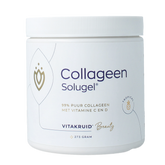 Vitakruid Collageen Solugel poeder met vitamine C & D Tropic 273 Gram