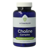Vitakruid Choline Complex met Inositol, B1, B5, B12 & Folaat 90 Vegetarische capsules