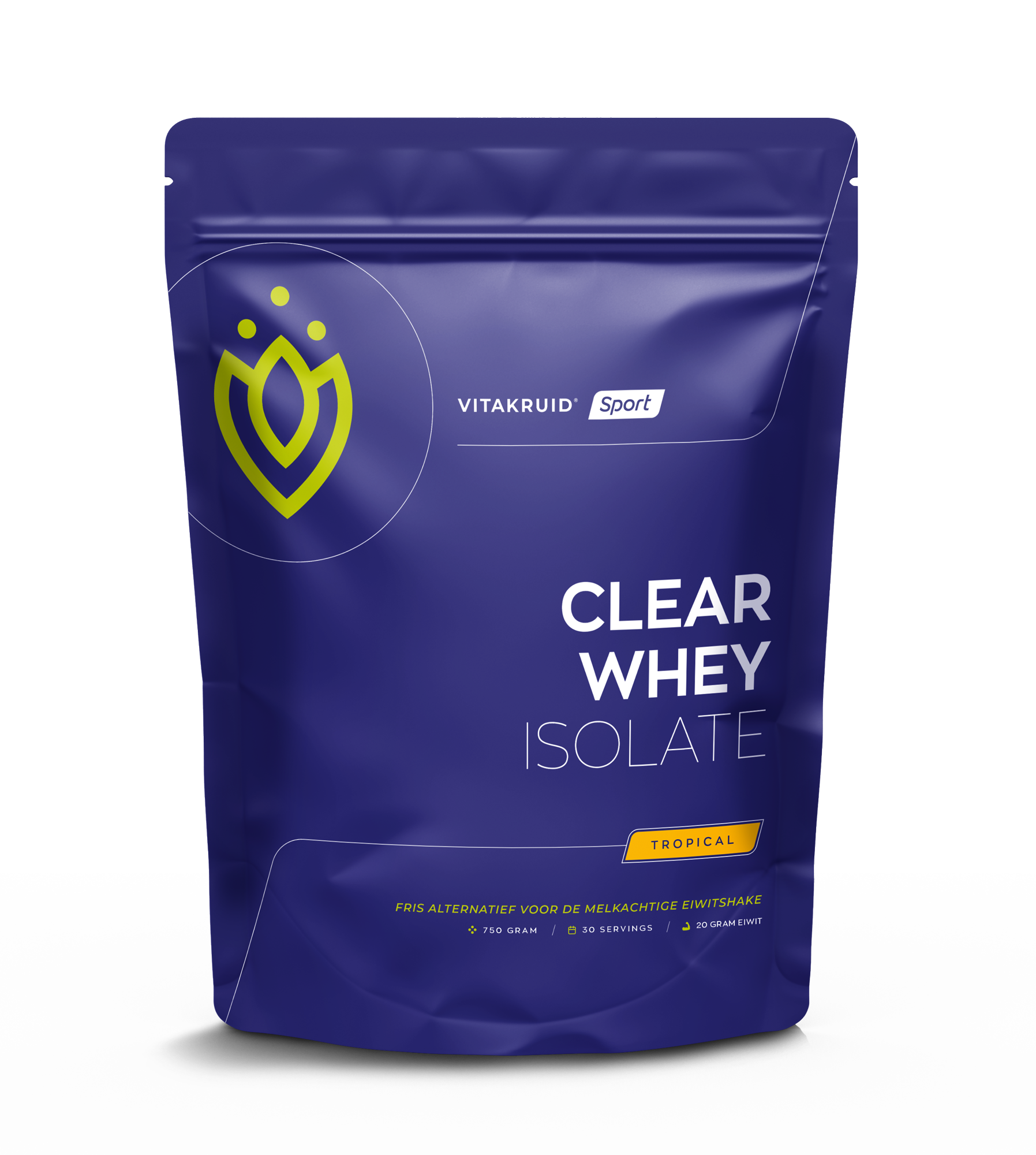 Vitakruid Clear whey isolate tropical 750.00 Gram