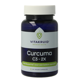 Vitakruid Curcuma C3-2X (95% curcuminoiden) met Bioperine 30 Vegetarische capsules