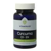 Vitakruid Curcuma C3-2X (95% curcuminoiden) met Bioperine 30.00 Vegetarische capsules