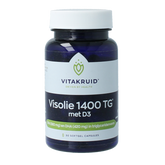 Vitakruid Visolie 1400 TG Triglyceriden met D3 30.00 Softgels