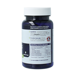 Vitakruid Visolie 1400 TG Triglyceriden met D3 30 Softgels