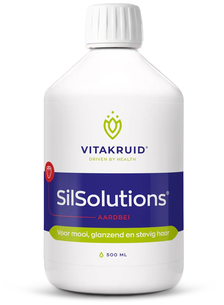 Vitakruid SilSolutions aardbei 500 500 Milliliter