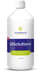 Vitakruid SilSolutions aardbei 1000 1000 Milliliter
