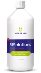 Vitakruid SilSolutions aardbei 1000 1000 Milliliter