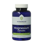 Vitakruid Magnesium Complex Tauraat Malaat Bisglycinaat 90 Vegetarische capsules