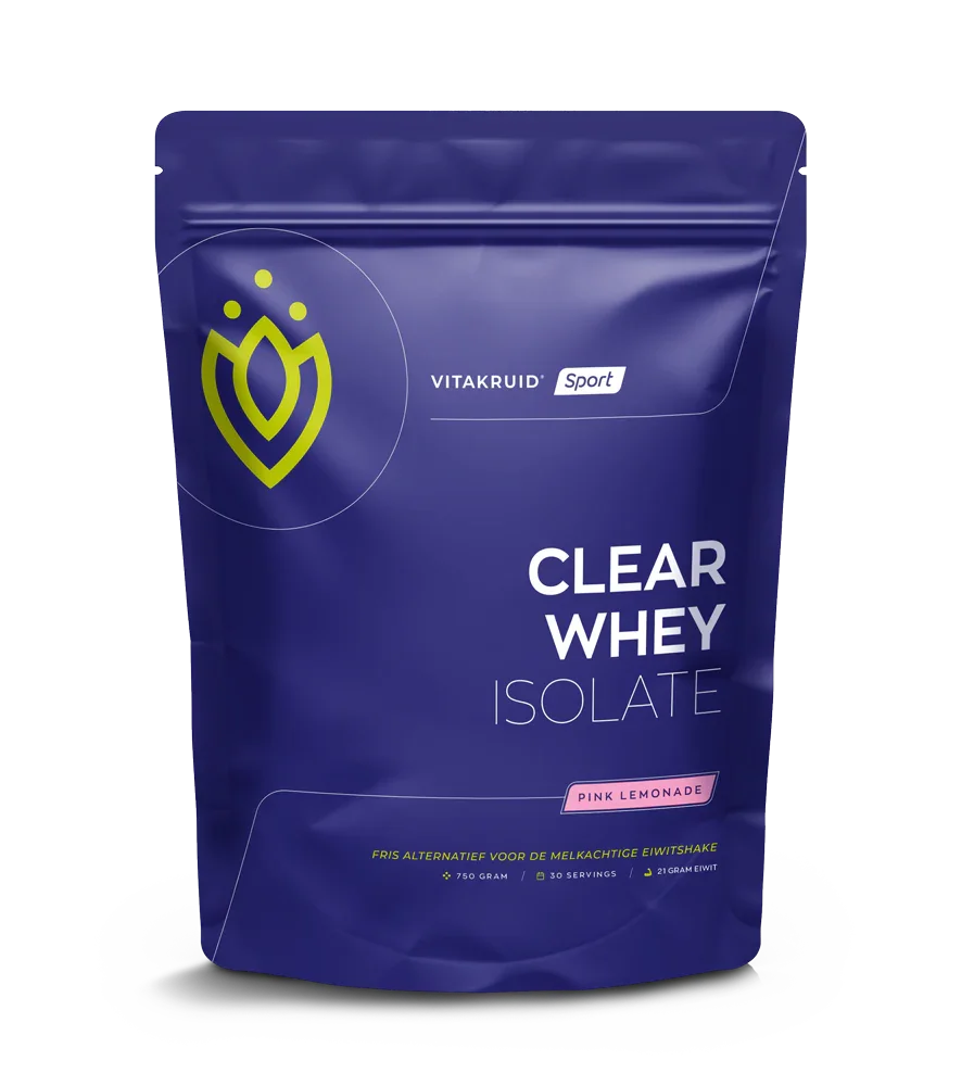 Vitakruid Clear whey isolate pink lemonade 750 Gram