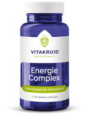 Vitakruid EnergieComplex o.a. groene thee 750 en ginseng 200 60 Vegetarische capsules
